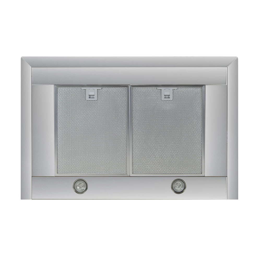 TR 30  Trapezoid design <br> Wall hood Stainless Steel