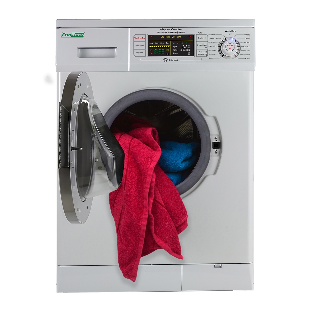 Conserv Super Combo Washer-Dryer 4400N White