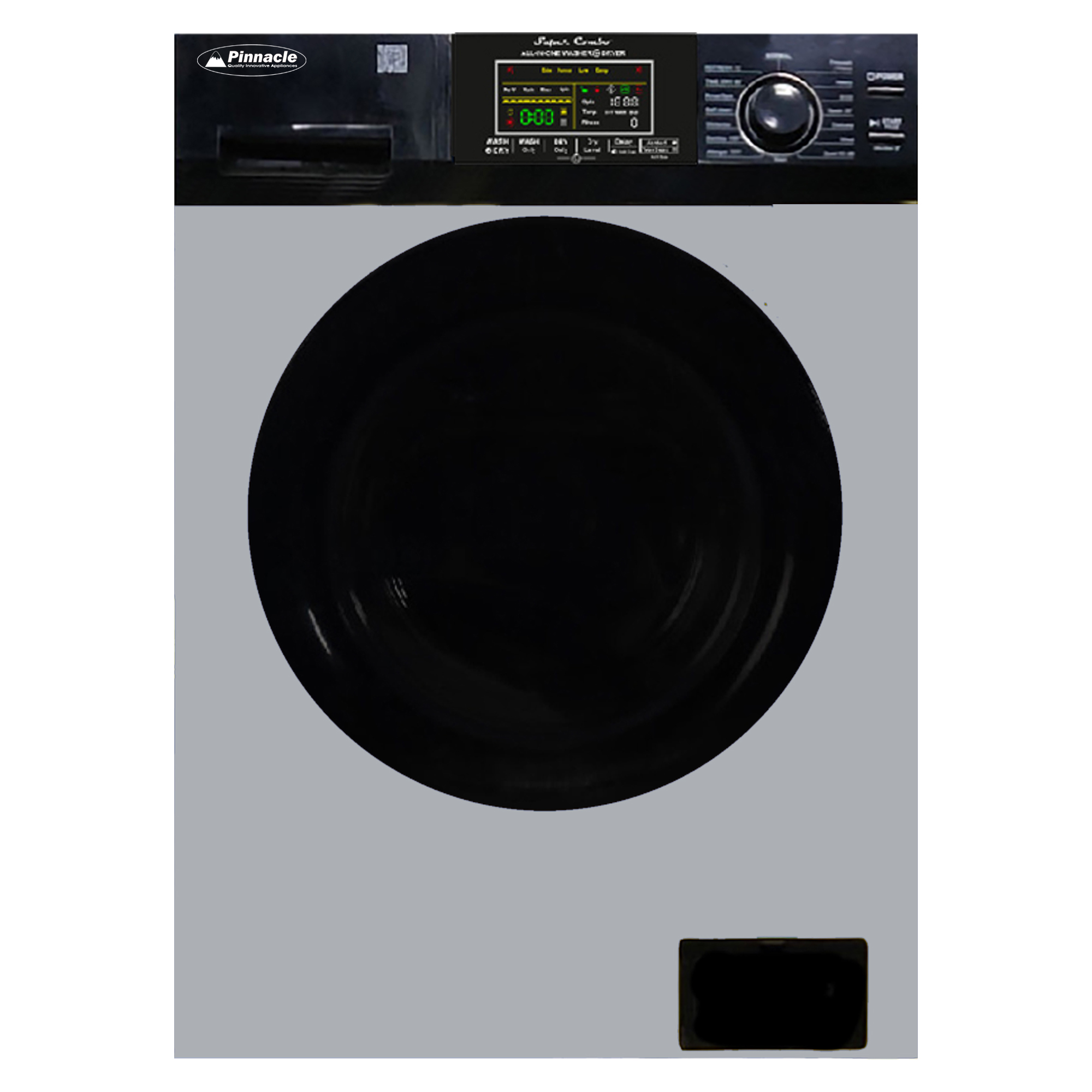 Pinnacle Super Combo Washer-Dryer Silver 21-5500 CV