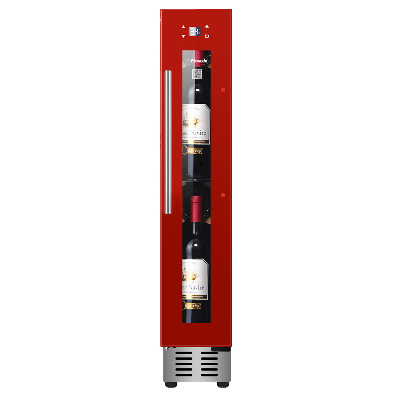 Slim Wine Refrigerator Capacity 9 bottles Compressor Cooling