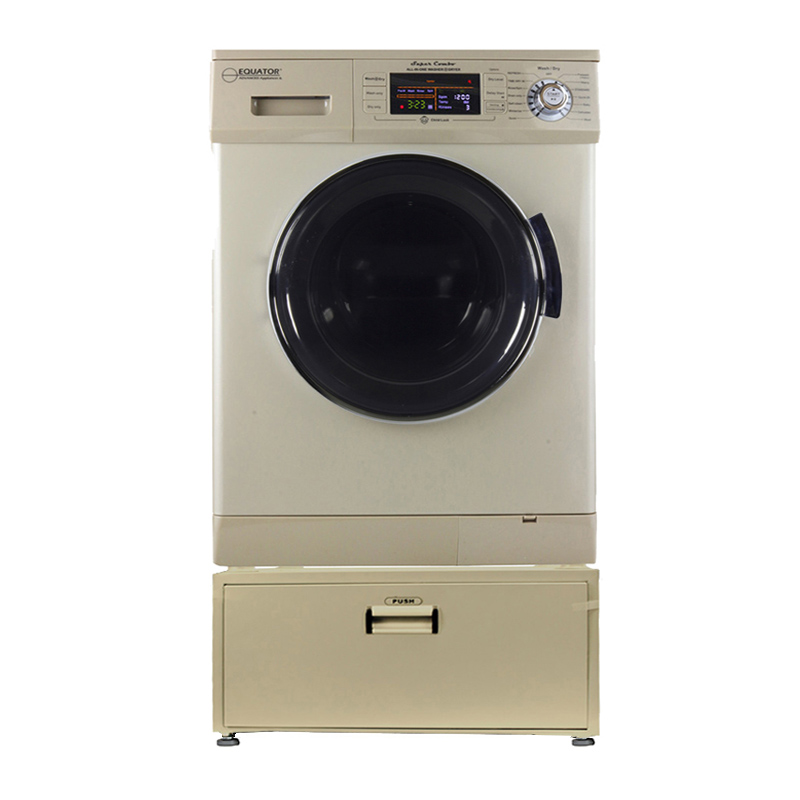 Super Combo Washer Dryer Gold 2020 + Laundry Pedestal (with Drawer)