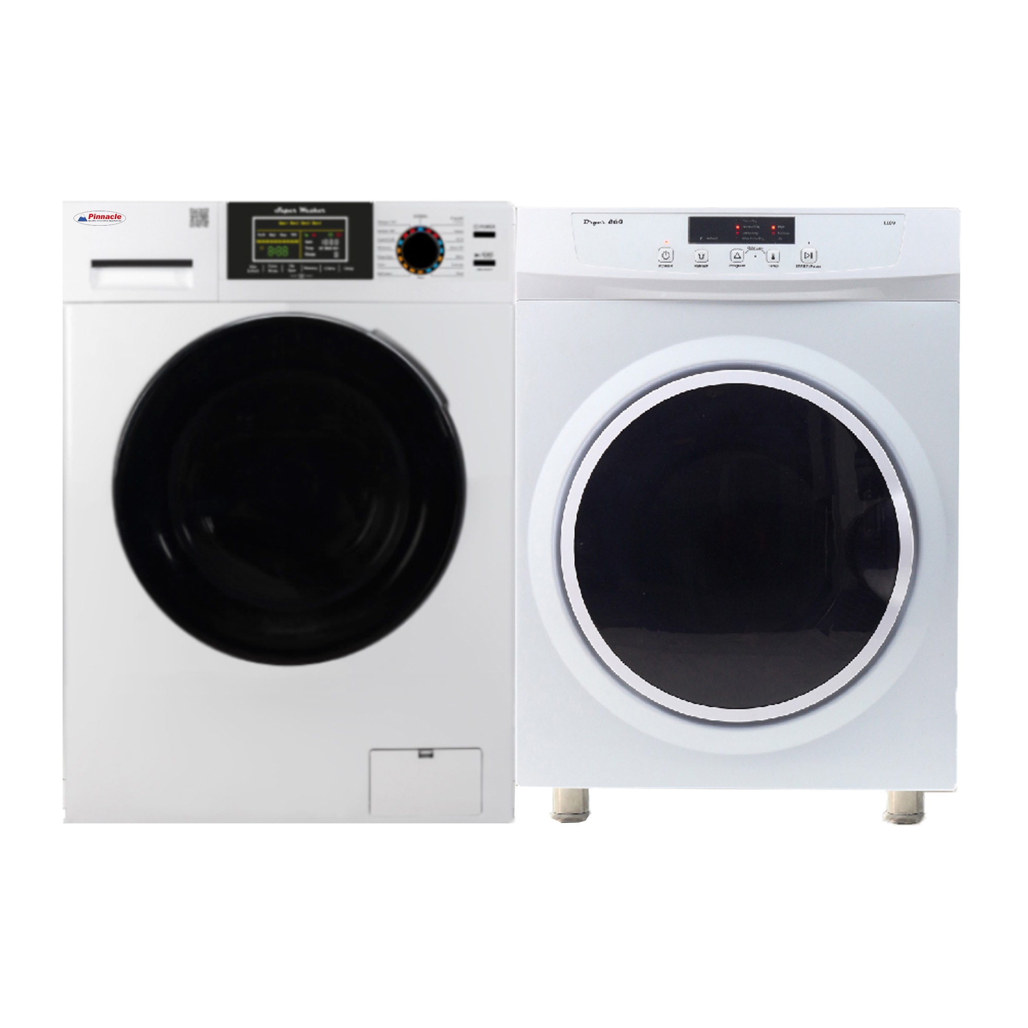 Stackable Set - Super Washer & Standard Dryer 110V