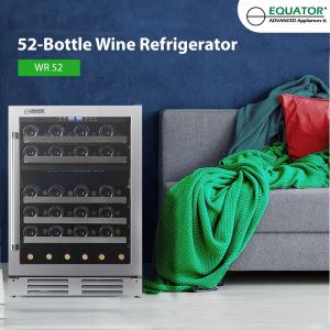 Equator Launches Premium Wine Refrigerator With An Impressive 52 Bottle Capacity