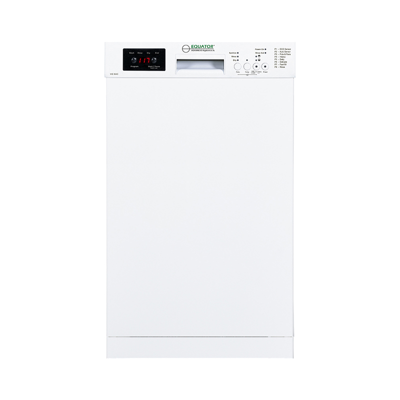 Equator 18 Inches Built-In Dishwasher 8 Place Settings & 8 Wash Programs in (color)