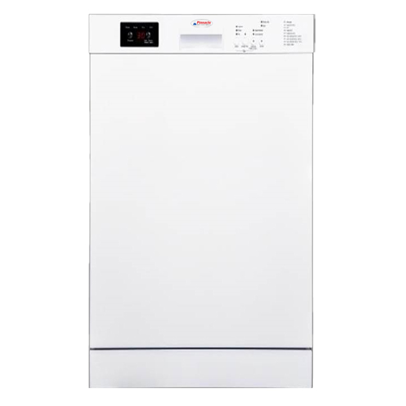 Pinnacle 18 Inches Built-In Dishwasher 8 Place Settings & 8 Wash Programs in (White)