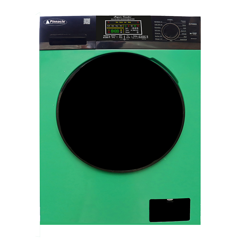 Super Combo Washer-Dryer <br> XL 18 lbs Summer GREEN/Black