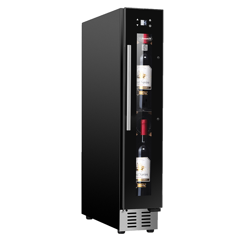 Slim Wine Refrigerator Capacity 9 bottles Compressor Cooling