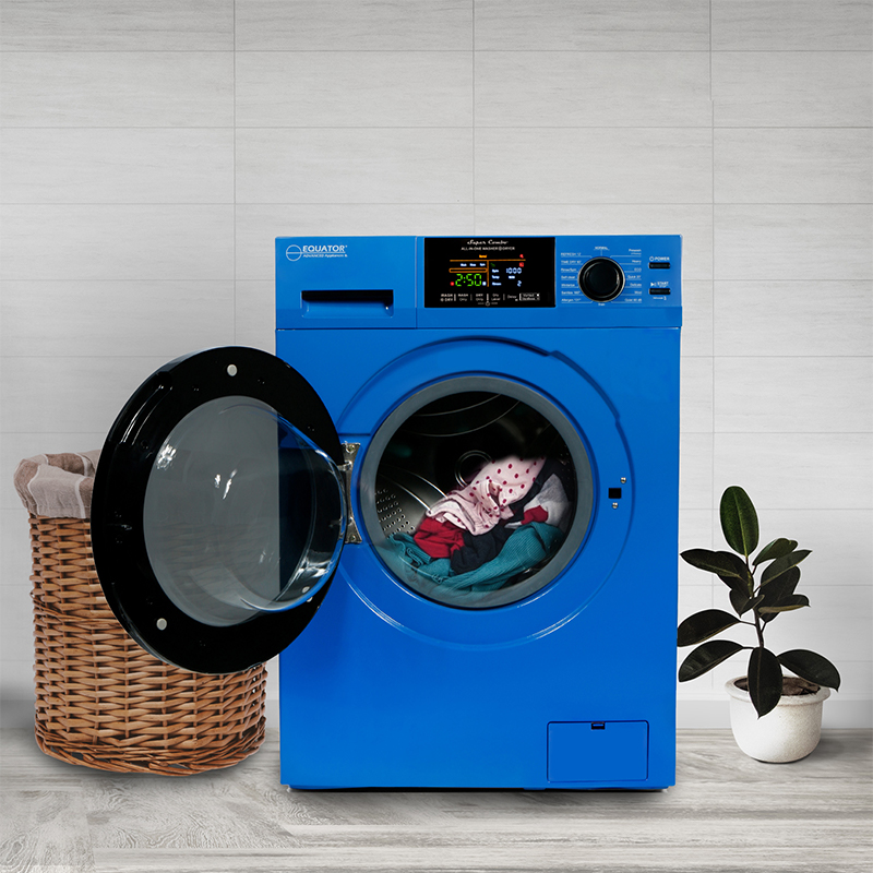 Equator Super Combo Washer-Dryer Blue <br> EZ 5500 CV