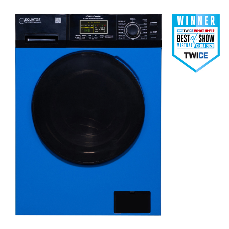 Version 3 Dark Blue  All-in-One Washer Dryer - Sanitize, Allergen, Winterize, Vented/Ventless Dry.