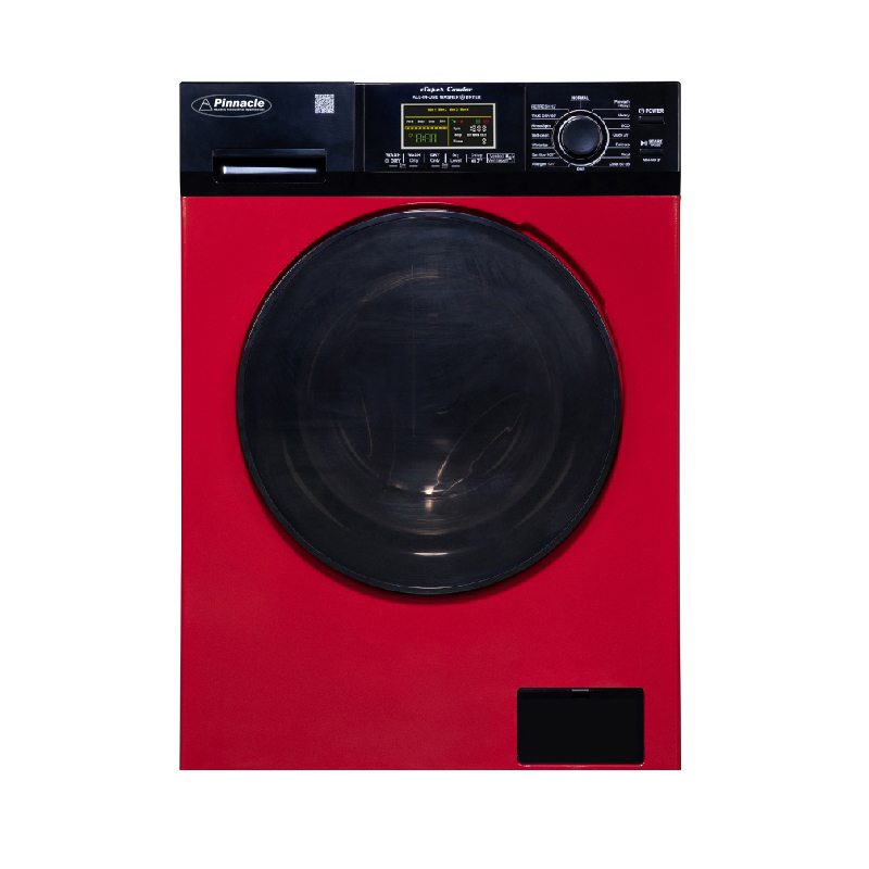 Super Combo Washer-Dryer <br> XL 18 lbs Fall RED /Black