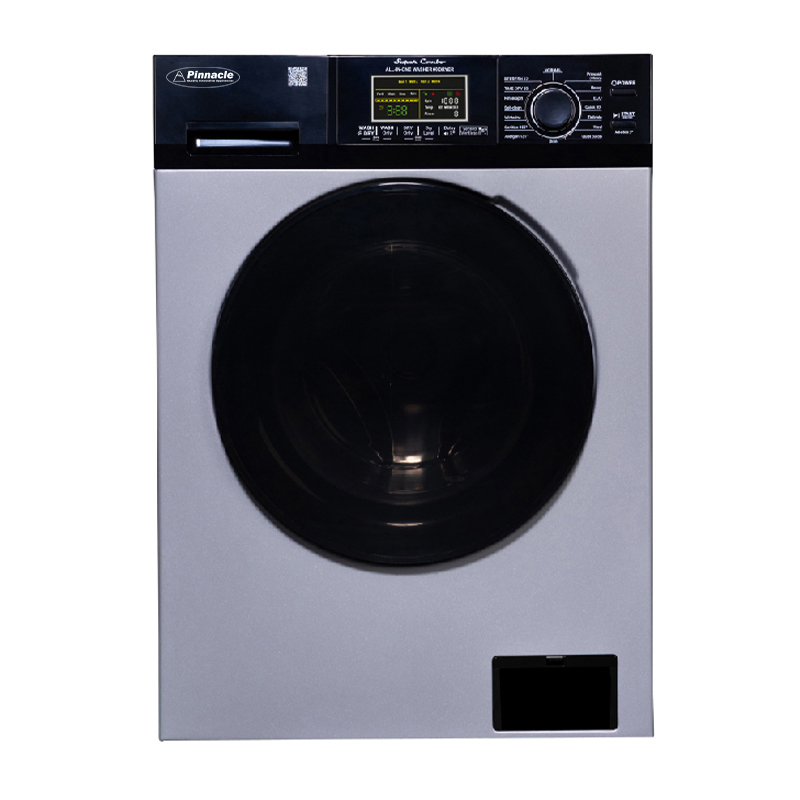 Super Combo Washer-Dryer <br> XL 18 lbs Silver