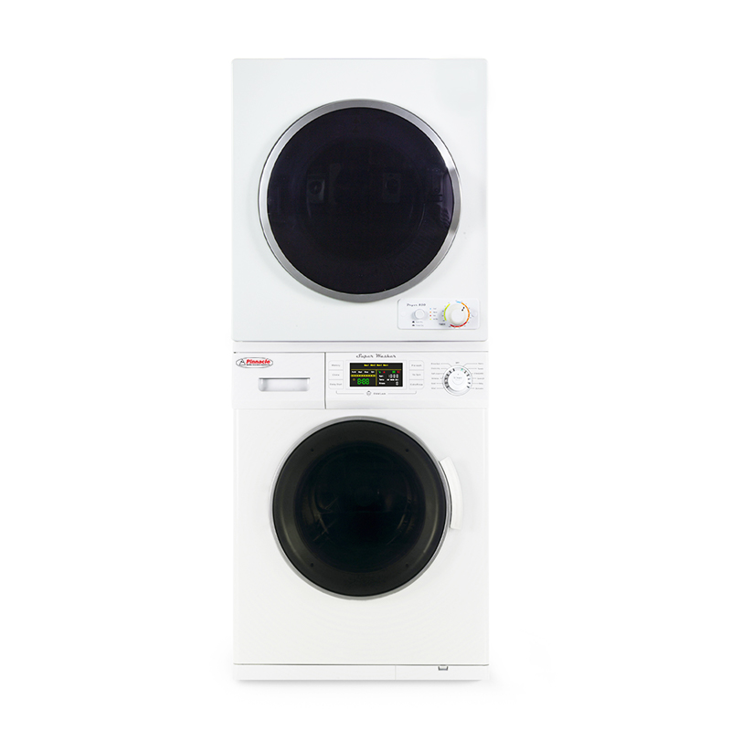 Stackable Set - Standard Washer & Compact Dryer 110V