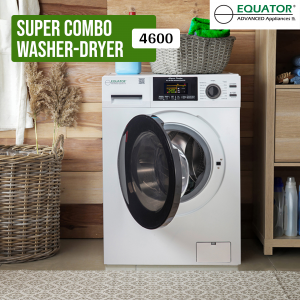 Revolutionary All-in-One Combo Washer Dryer by Equator Appliances
