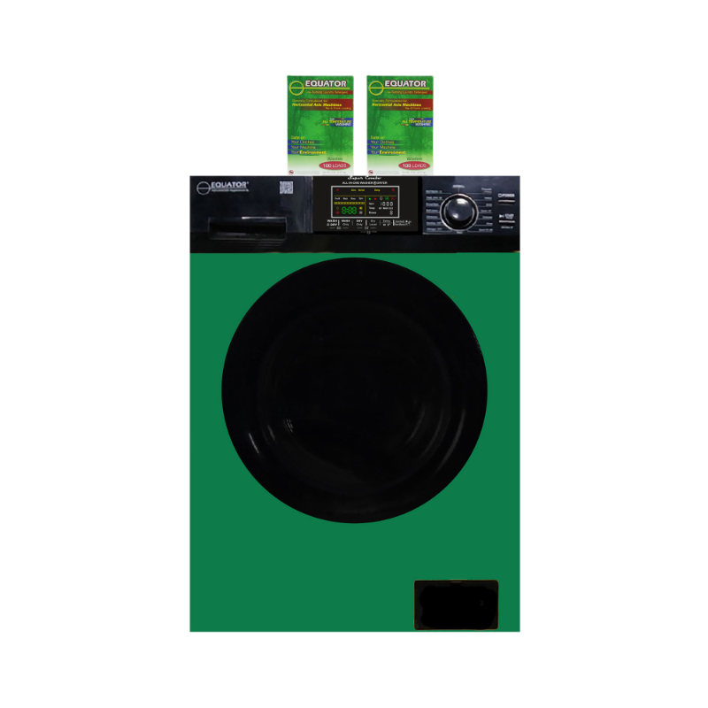 Equator 18 lbs. Combination Washer Dryer - Sanitize, Allergen, Winterize, Vented/Ventless Dry + 2 Boxes of HE Detergent