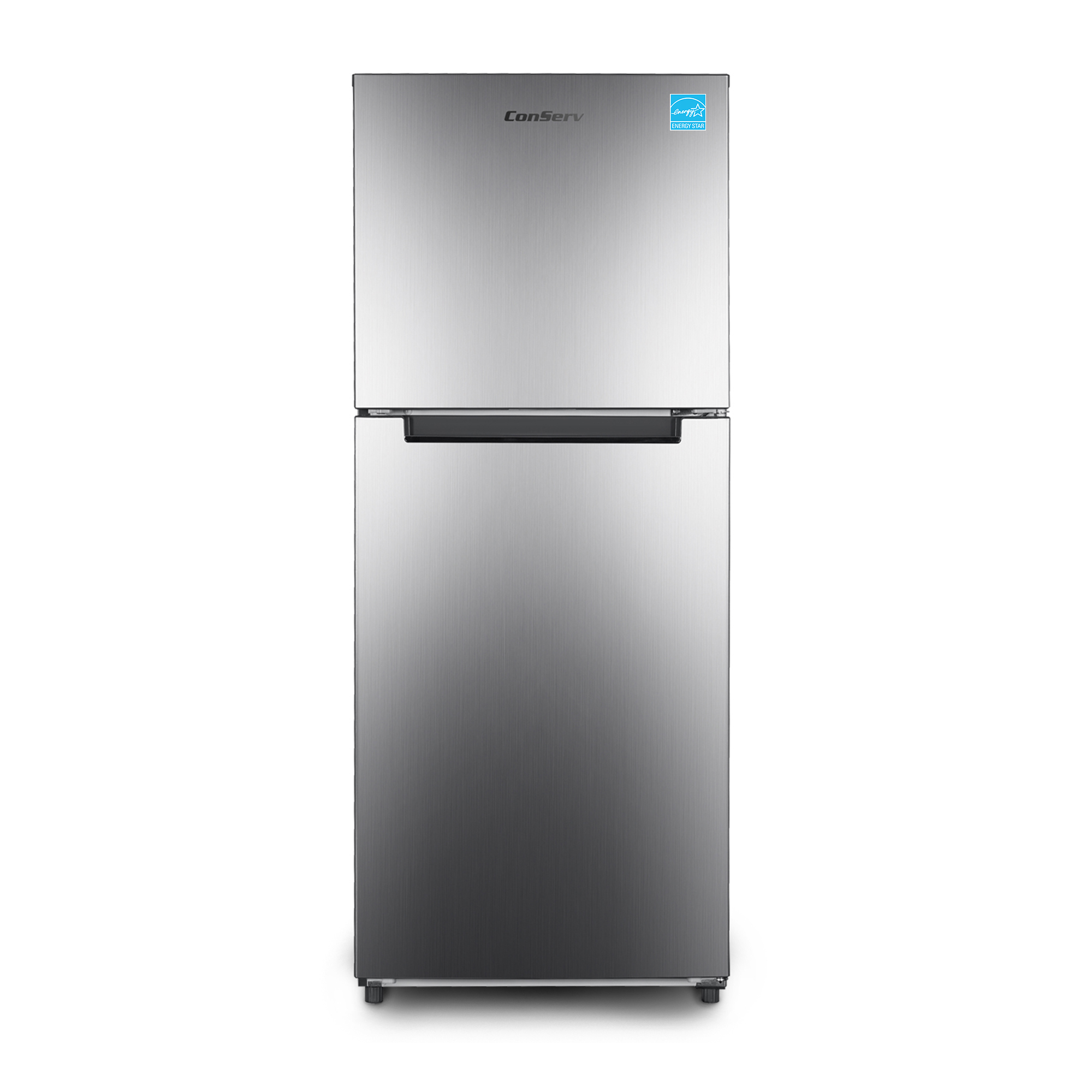 Conserv 10 cu.ft Stainless Top Freezer Refrigerator Frost Free with Reversible Door