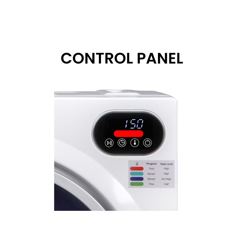 Galaxy Ultra Compact Short Vented SENSOR Dryer 2.6cf/10lb LED Ops 110V/1400W