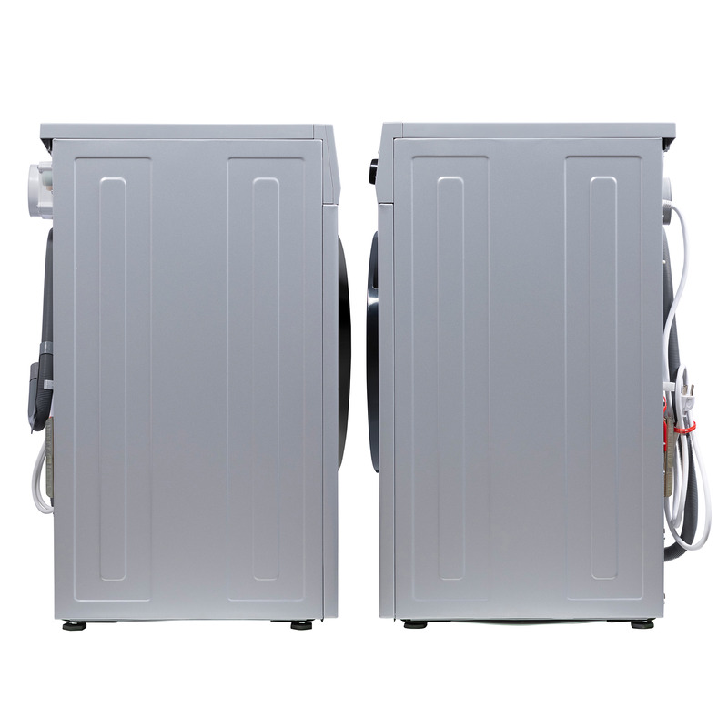 Equator 1.62 cu.ft./15 lbs All in One Combo Washer Dryer set with Pet Cycle in White appliances washer and dryer	machine