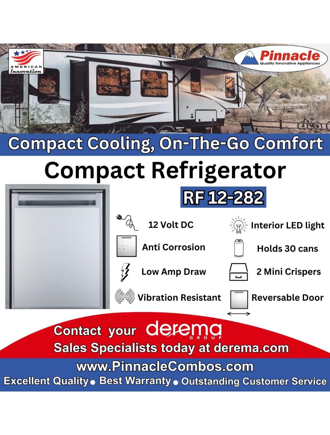Compact Cooling, On-The-Comfort | Compact Refrigerator RF 12-282