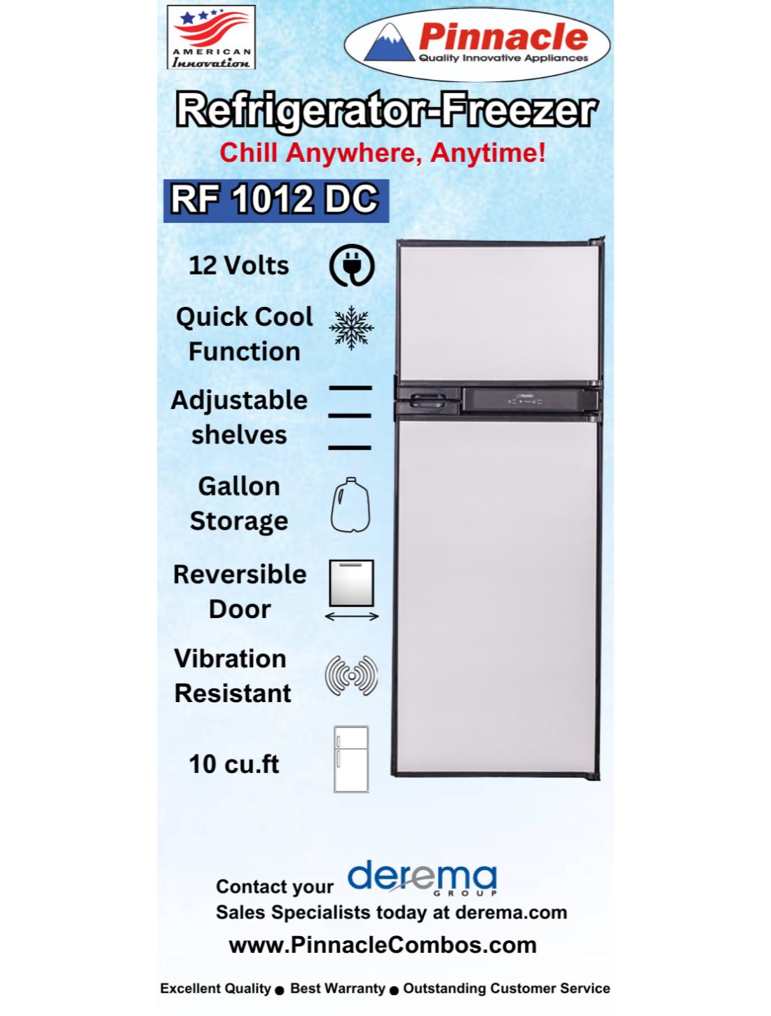 Refrigerator Freezer, Chill anywhere anytime RF 1012 DC