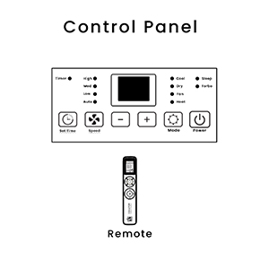 Equator 16000Btu PORTABLE AIR CONDITIONER Cool and Heat Indoor 700sf AutoSwing 110V