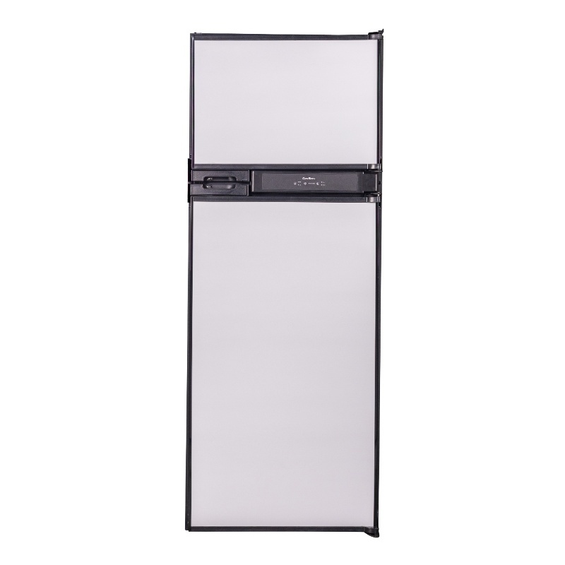 Conserv 12V/DC Refrigerator Freezer 10cf Stainless for RV BOAT OFF-GRID 2 Doors+ AC/ DC Adapter