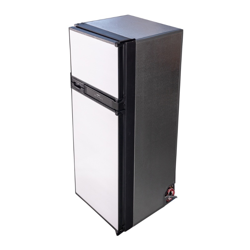 Conserv 12V/DC Refrigerator Freezer 10cf Stainless for RV BOAT OFF-GRID 2 Doors+ AC/ DC Adapter