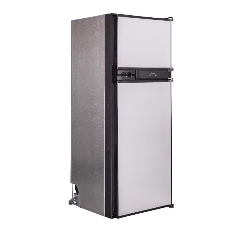 Conserv 12V/DC Refrigerator Freezer 10cf Stainless for RV BOAT OFF-GRID 2 Doors+ AC/ DC Adapter