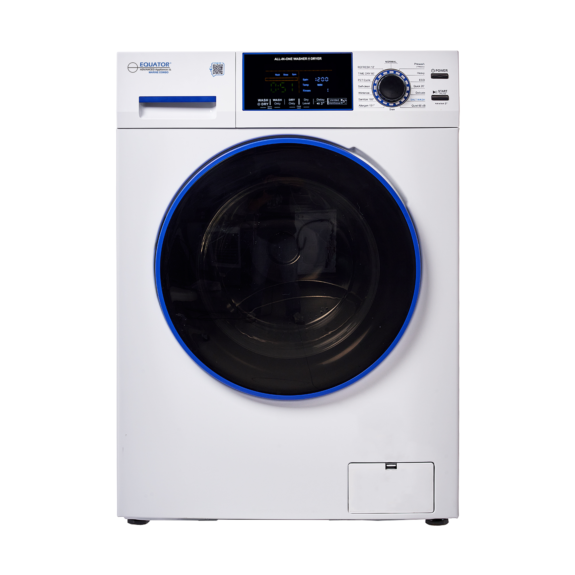 Marine Dryer ANTI CORROSION 3.1 cf/15 lbs Sanitize Sensor Dry Refresh ECO 110V