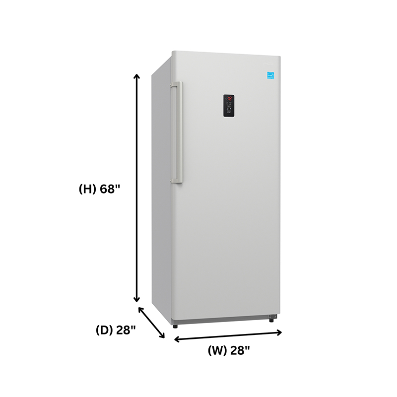 Conserv 14 cu.ft. Convertible Upright Freezer/Refrigerator Garage Ready in White