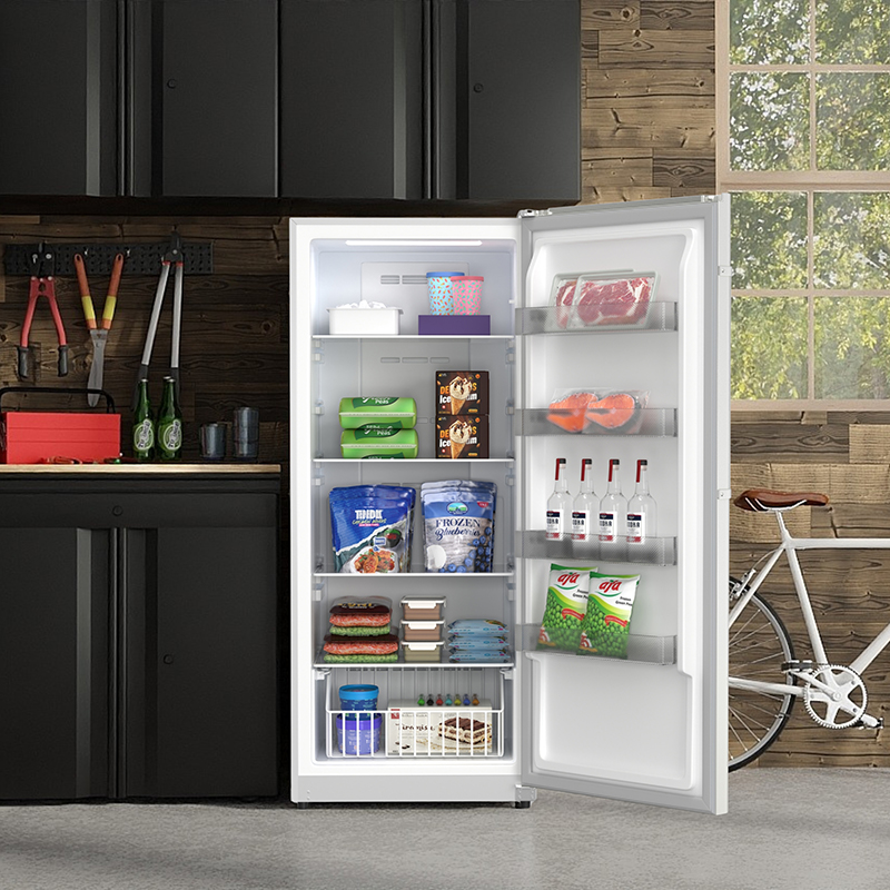 Conserv 14 cu.ft. Convertible Upright Freezer/Refrigerator Garage Ready in White