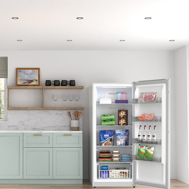 Conserv 14 cu.ft. Convertible Upright Freezer/Refrigerator Garage Ready in White