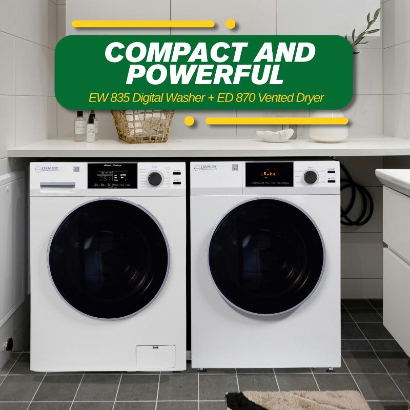 EW 835 + ED 870: The Dynamic Duo of Laundry