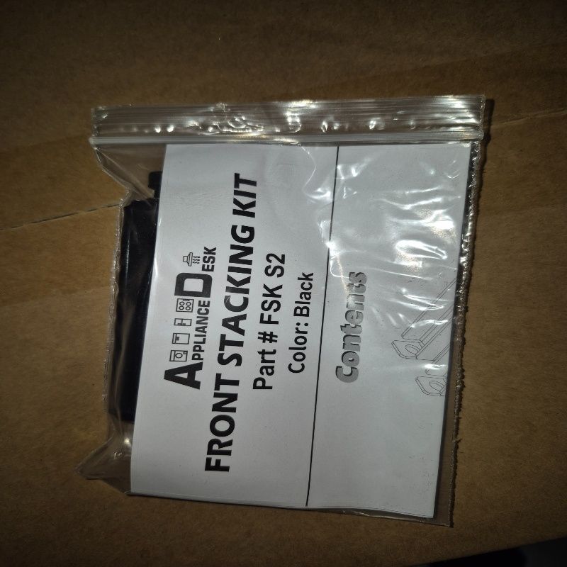 Front Stacking Kit for Stacking Dryer on Washer - Compatible with Equator Brand