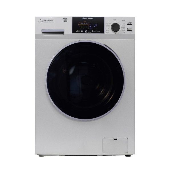 Equator 1.6 cu.ft./15 lbs Silver 110V Frontload Washer 15 programs + Pet Cycle Silver