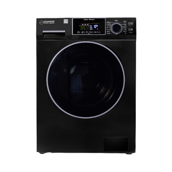 Equator 1.6 cu.ft./15 lbs Black 110V Frontload Washer 15 programs + Pet Cycle Black