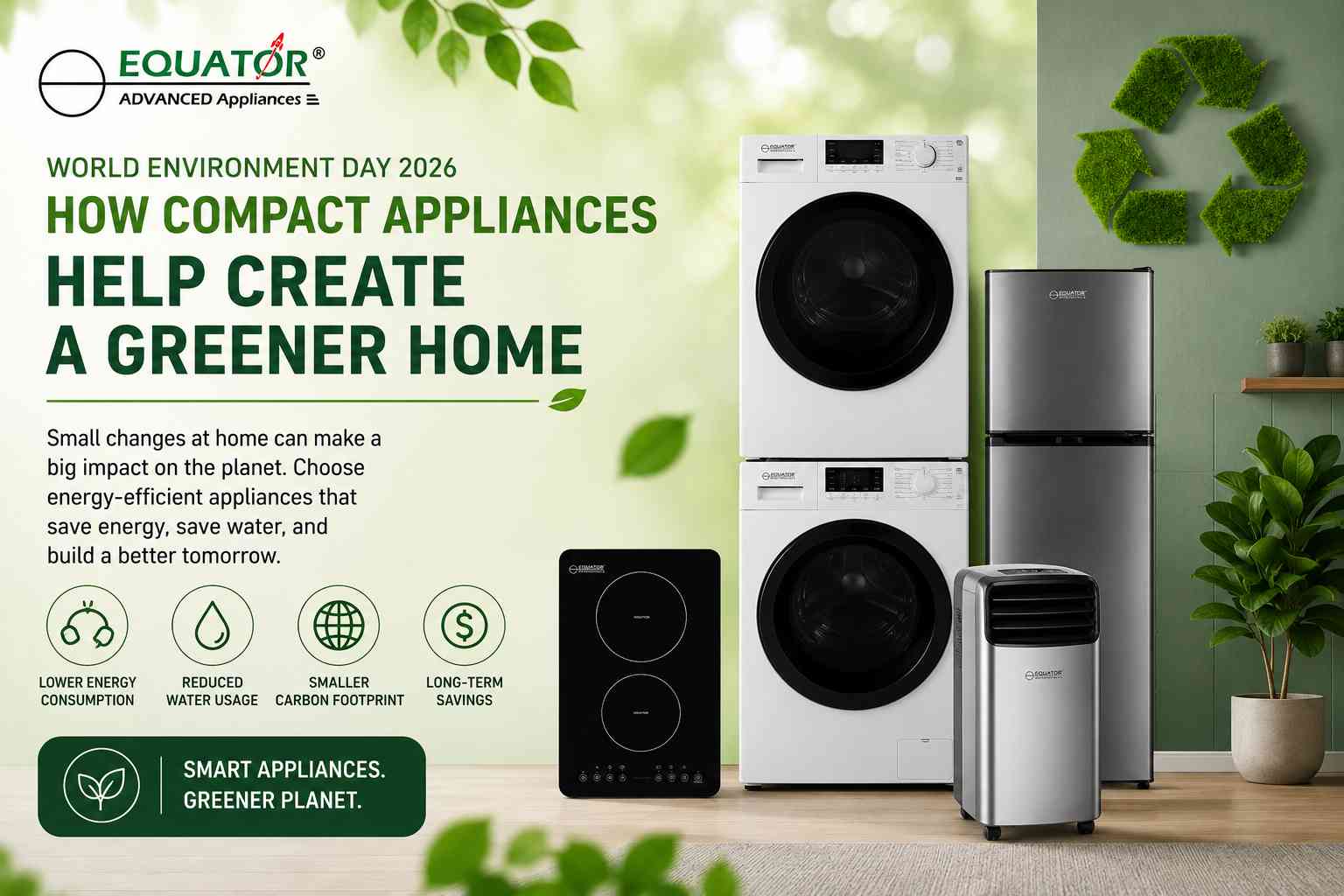 World Environment Day 2026: How Compact Appliances Help Create a Greener Home