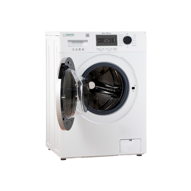 Equator Compact Washer 1.57cf/13lbs POWER WASH 15 Programs 1200rpm 110V