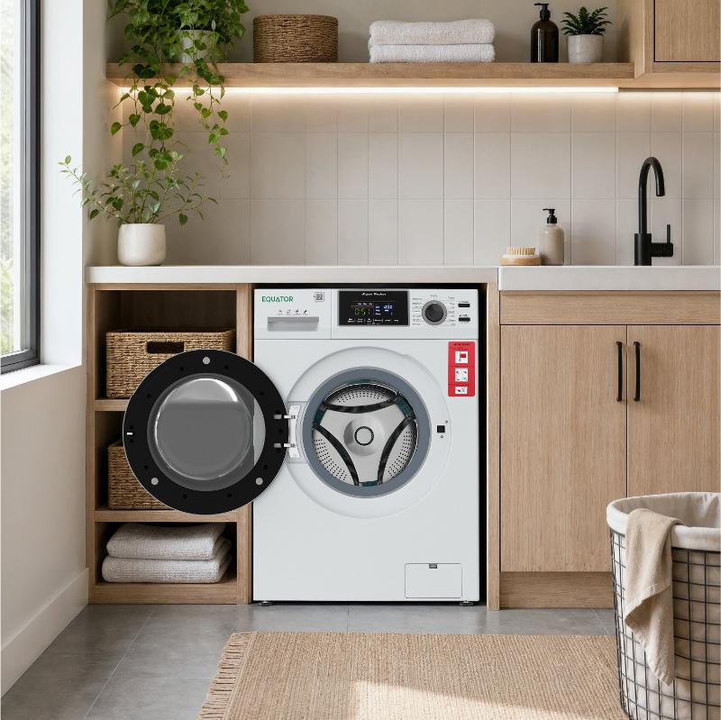Equator 24” Advanced Washer 2.5 cf/26 lbs w/ PET Cycle TOUCH control 1400rpm 110V