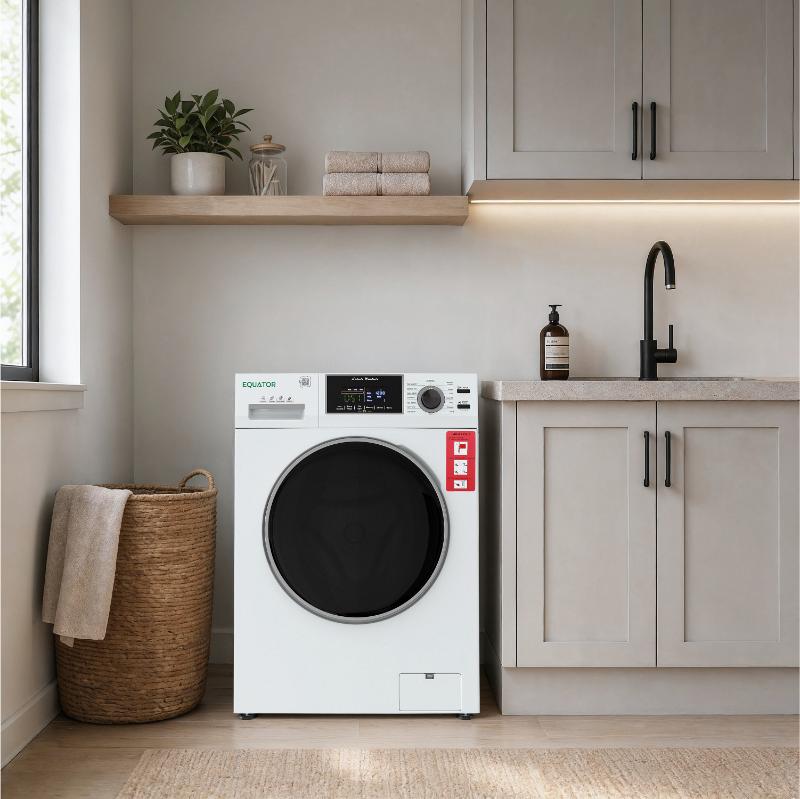 Equator 24” Advanced Washer 2.5 cf/26 lbs w/ PET Cycle TOUCH control 1400rpm 110V