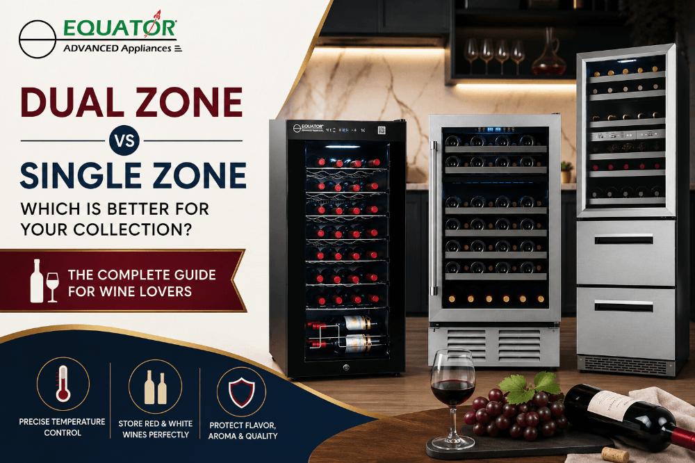 Dual Zone Wine Fridge vs Single Zone: Which Is Better for Your Collection?