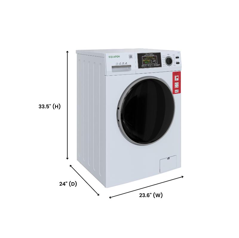 Equator Max All-in-One VENTED/VENTLESS Washer-Dryer 2.5 cf / 26 lbs 1400RPM 110V White