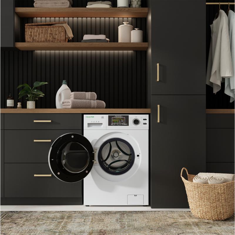 Equator Max All-in-One VENTED/VENTLESS Washer-Dryer 2.5 cf / 26 lbs 1400RPM 110V White