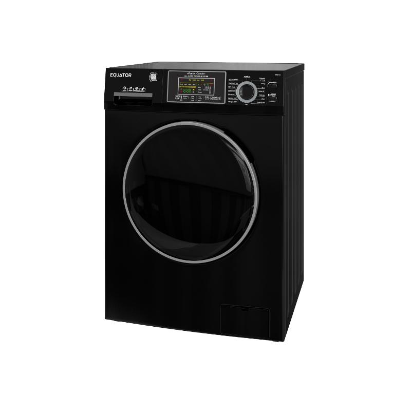 Equator Max All-in-One VENTED/VENTLESS Washer-Dryer 2.5 cf / 26 lbs 1400RPM 110V Black
