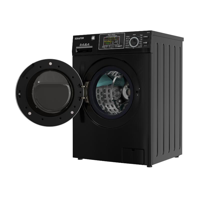 Equator Max All-in-One VENTED/VENTLESS Washer-Dryer 2.5 cf / 26 lbs 1400RPM 110V Black