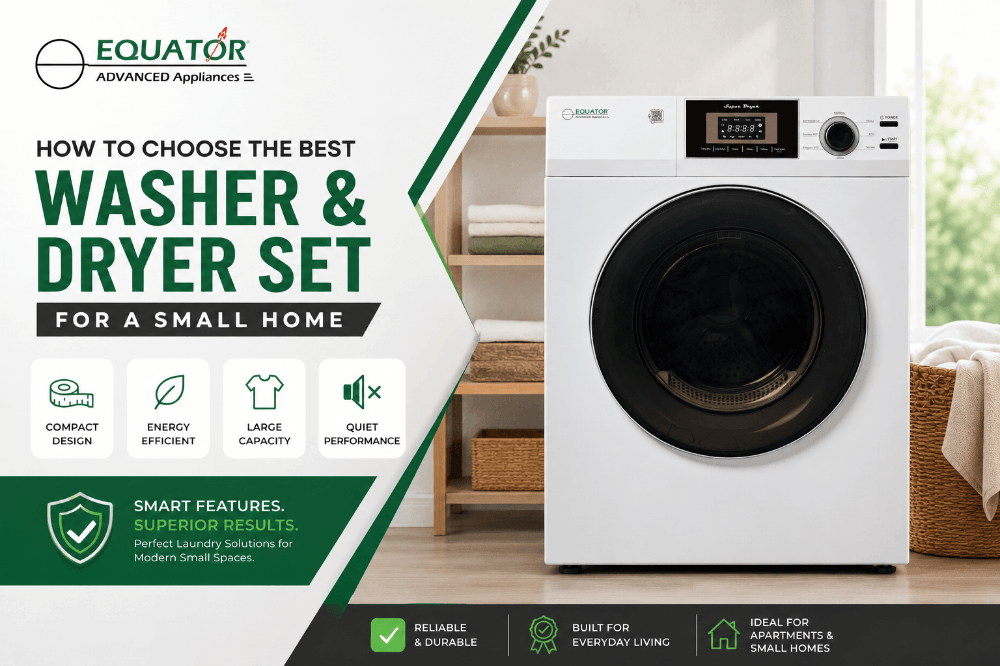 How to Choose the Best Washer and Dryer Set for a Small Home