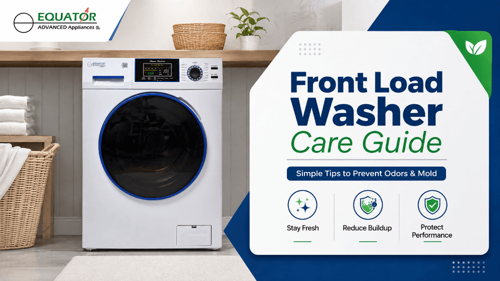 Front Loading Laundry Machine Care Tips to Prevent Odors and Mold