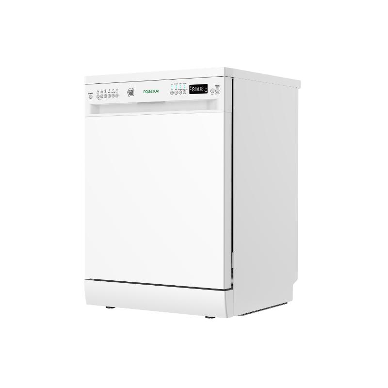 Equator 24 inch Freestanding Dishwasher - 14 Place Settings, 3rd Rack, Stainless Tub White