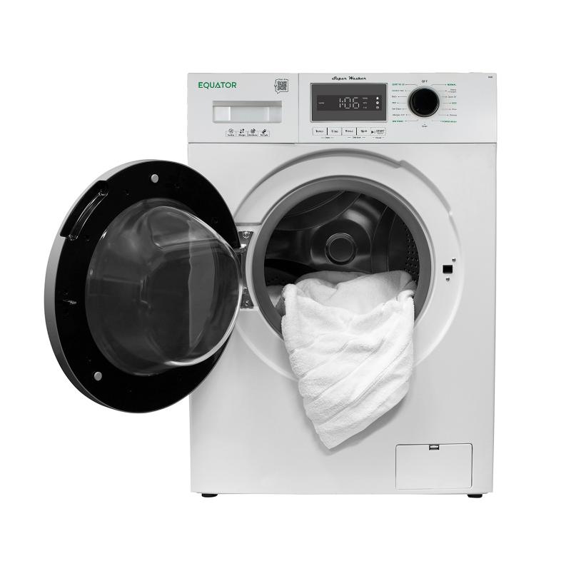 Equator 24 inch Value Washer 2.5 cf/26 lbs w/ SIMPLE controls+POWER WASH 1400rpm 110V