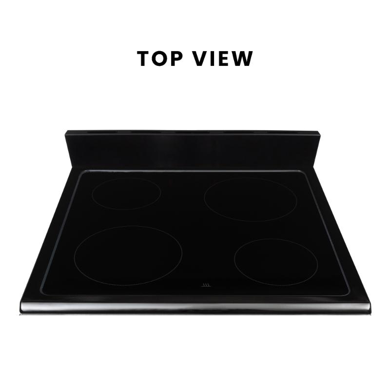 Equator 24 inch Freestanding Electric Cooking Range in Stainless with Convection Oven