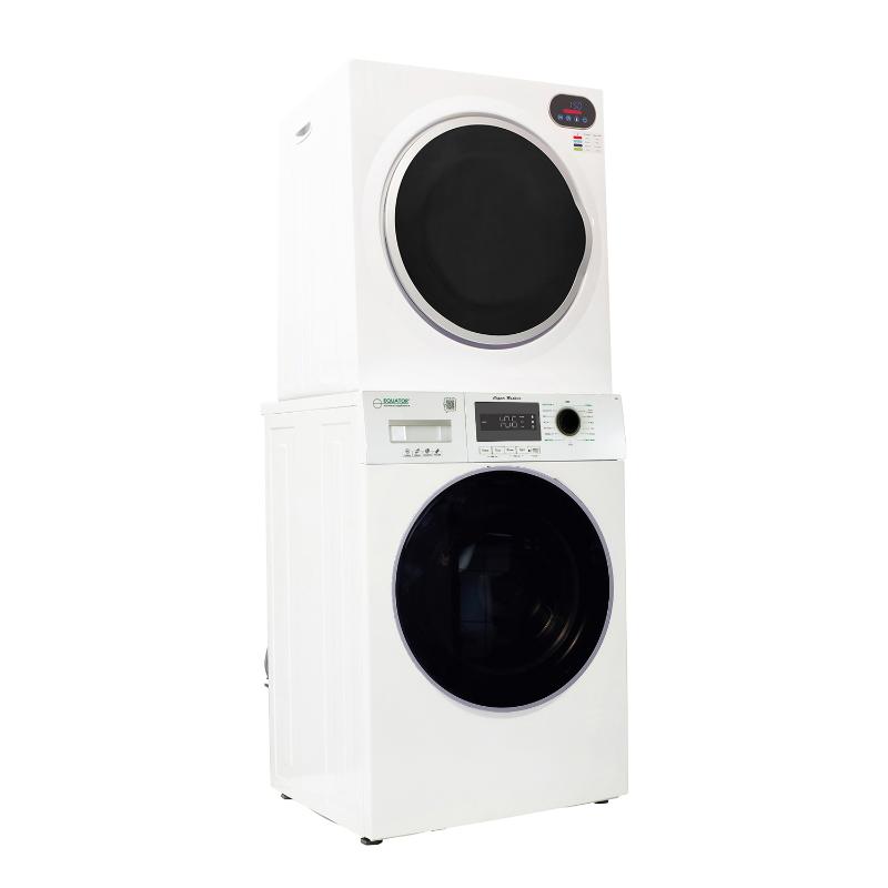 Equator COMPACT STACKABLE LAUNDRY Washer EW 822 1.57cf Dryer ED 848 2.6cf 110V
